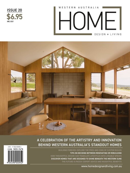 Cover image for Western Australia Home Design + Living